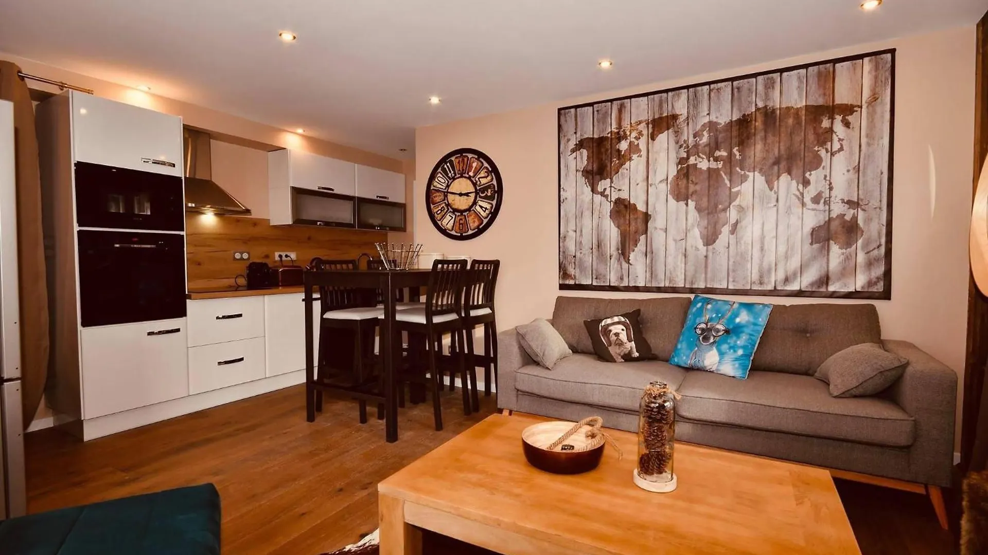 דירה Charming Appartment With Nice Balcony And Great View - Huez - Chalet K2