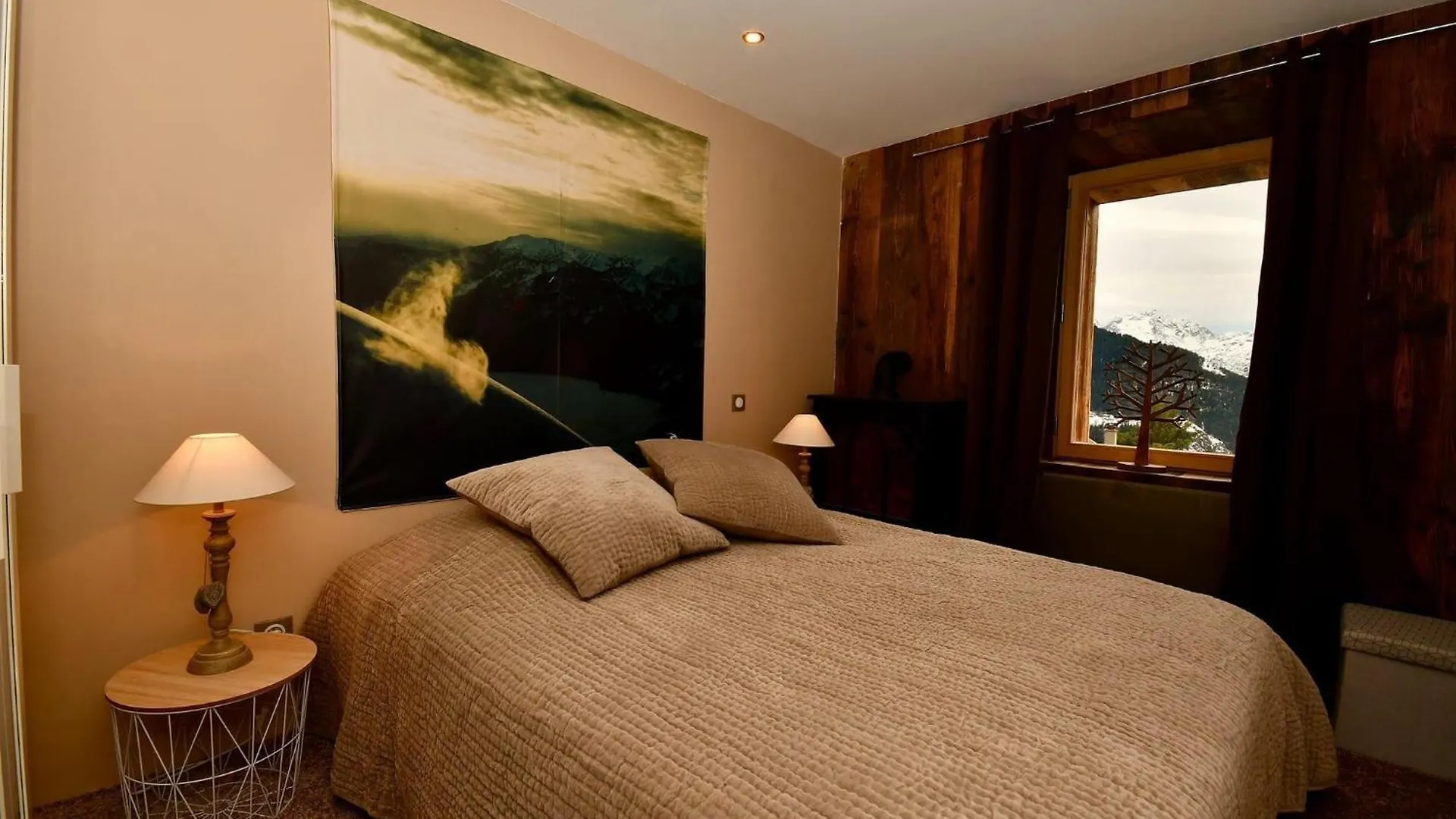 Charming Appartment With Nice Balcony And Great View - Huez - Chalet K2 0*,  צרפת