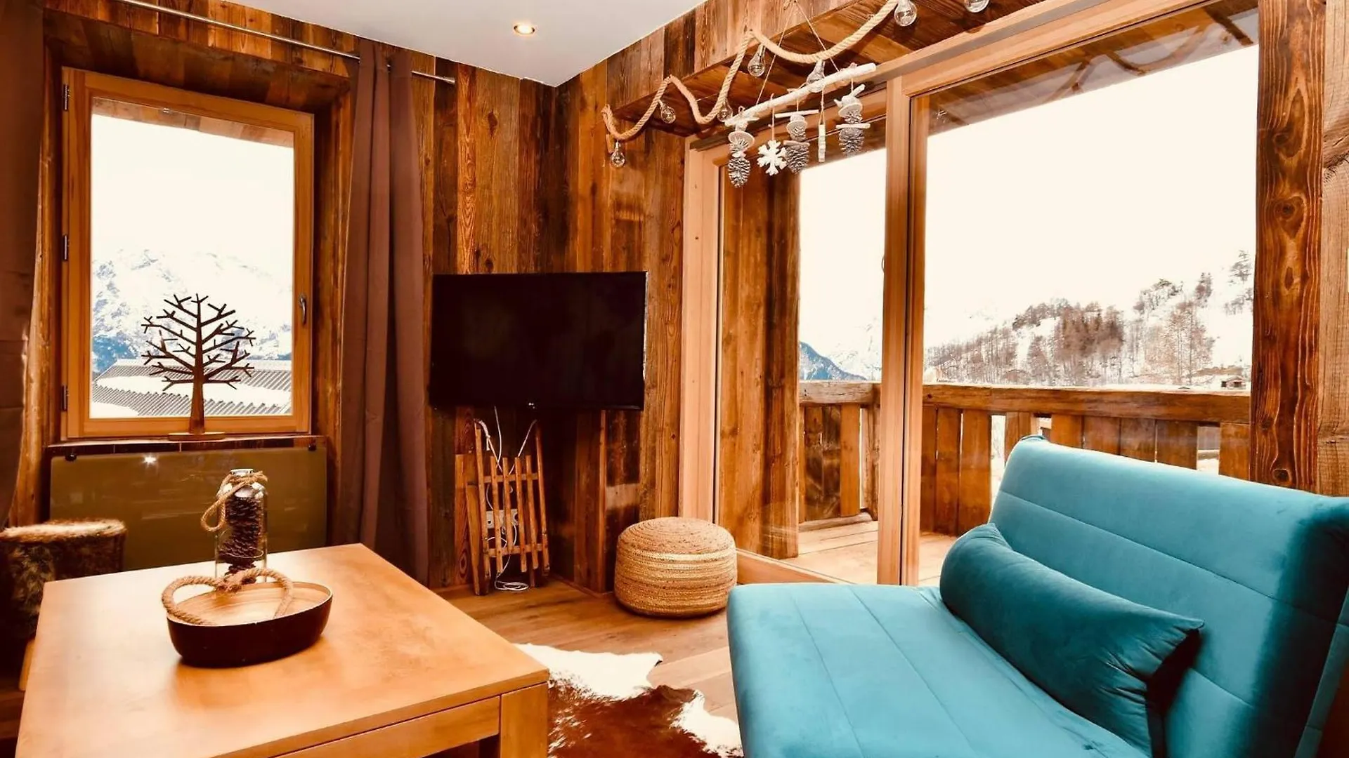 Charming Appartment With Nice Balcony And Great View - Huez - Chalet K2